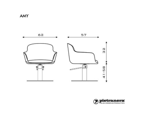 Кресло парикмахерское AMY